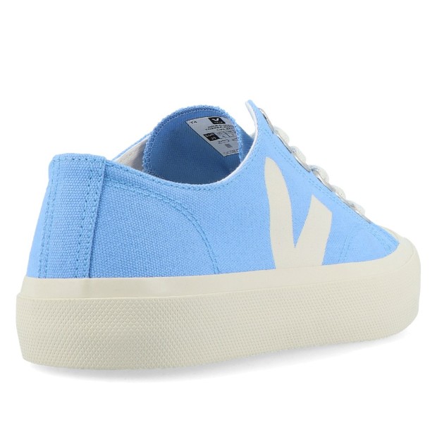 Veja Wata Ii Low Canvas Aqua Pierre