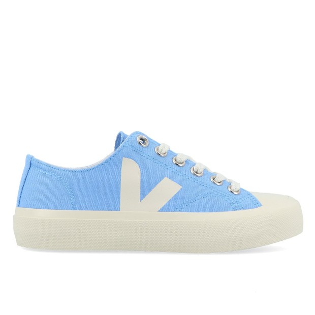 Veja Wata Ii Low Canvas Aqua Pierre