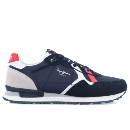 Sapatilha Pepe Jeans Brit Road M Navy Blue