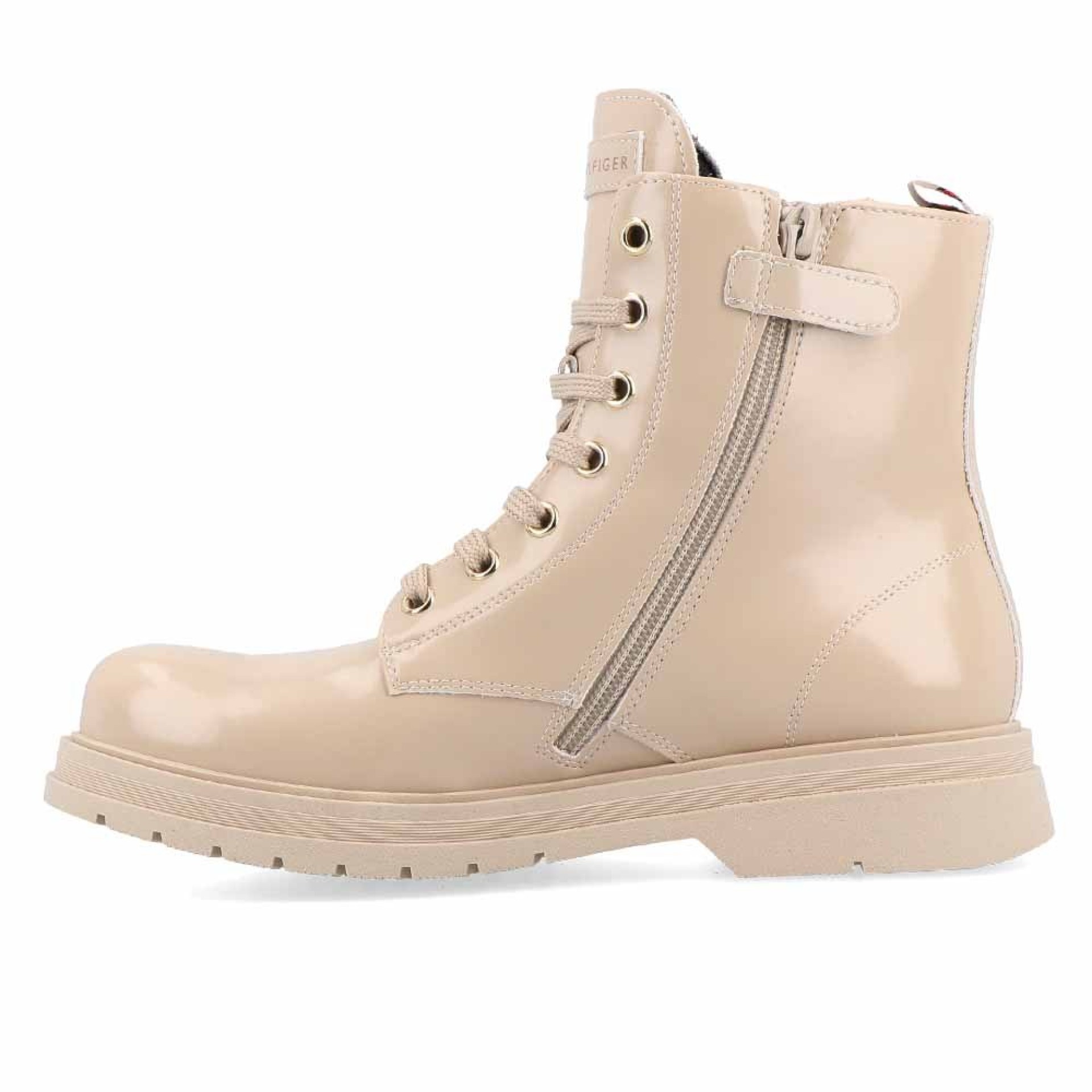 Tommy Hilfiger Bota Lace-up Beije