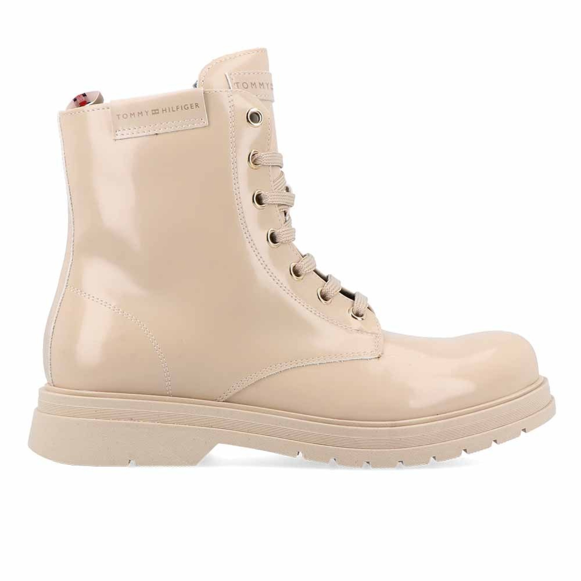 Tommy Hilfiger Bota Lace-up Beije