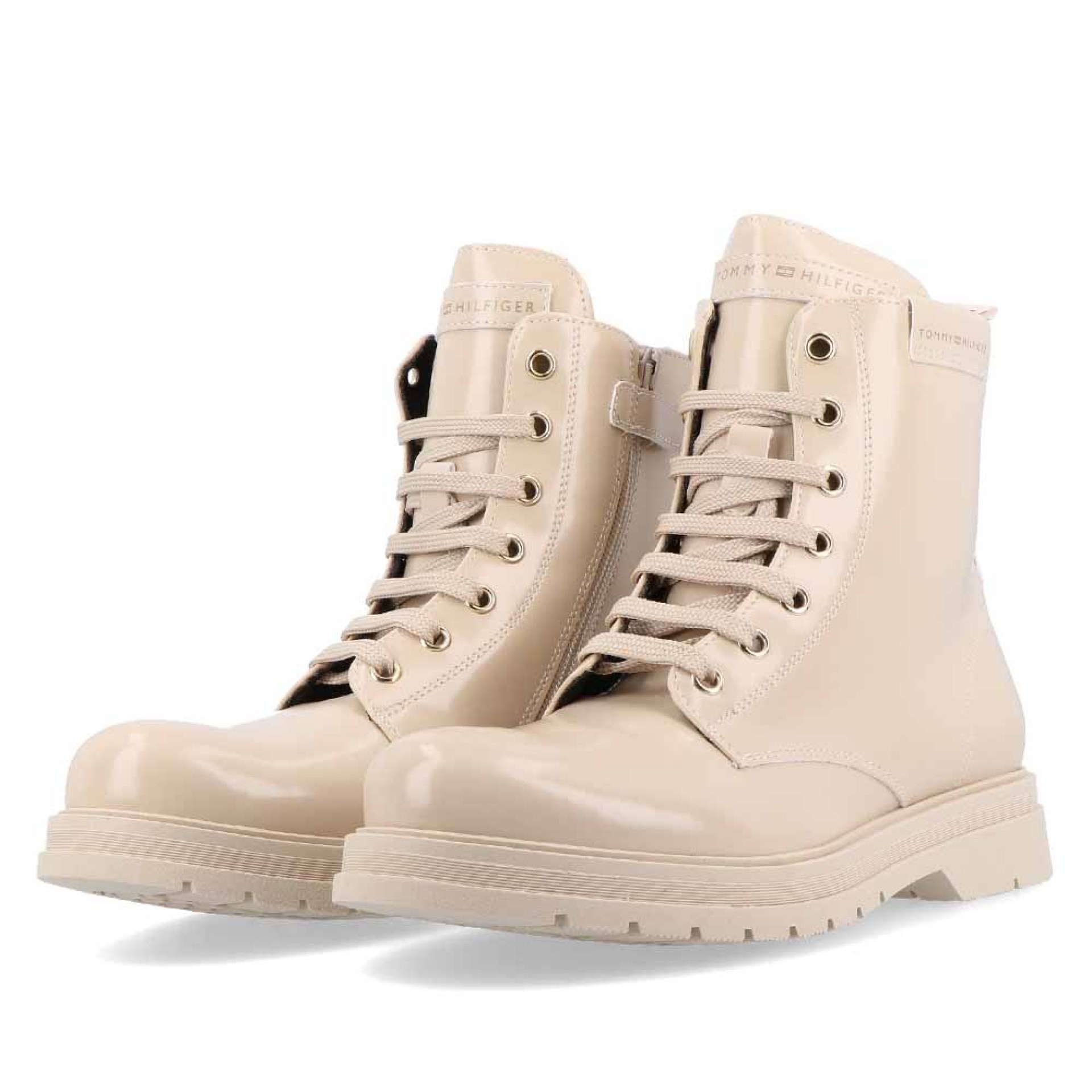 Tommy Hilfiger Bota Lace-up Beije