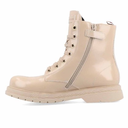 Tommy Hilfiger Bota Lace-up Beije Tommy Hilfiger Bota Lace-up Beije