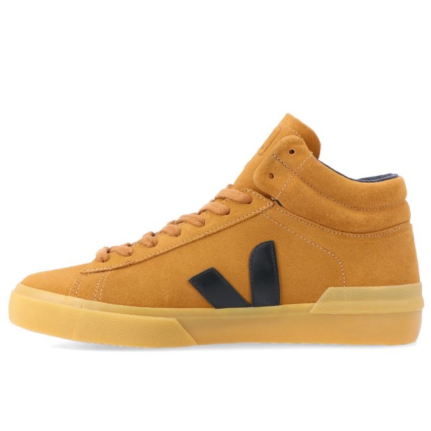 Veja Minotaur Suede Camel Black