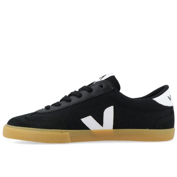 Veja Volley Canvas Black White Natural