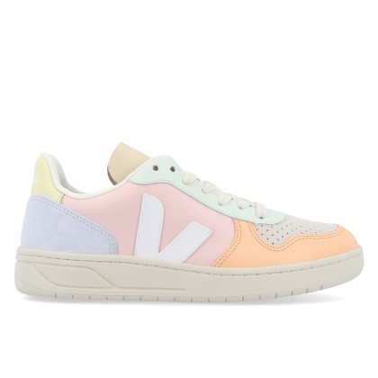 Veja V-10 Leather Petale White Multico Veja V-10 Leather Petale White Multico