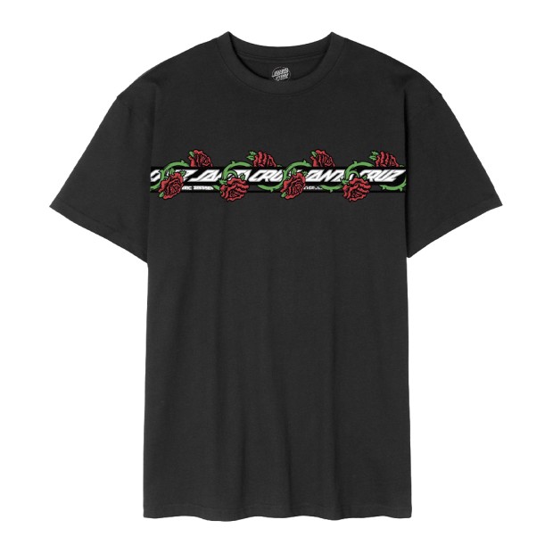 T-shirt Santa Cruz T-shirt Dressen Roses Ever Blk