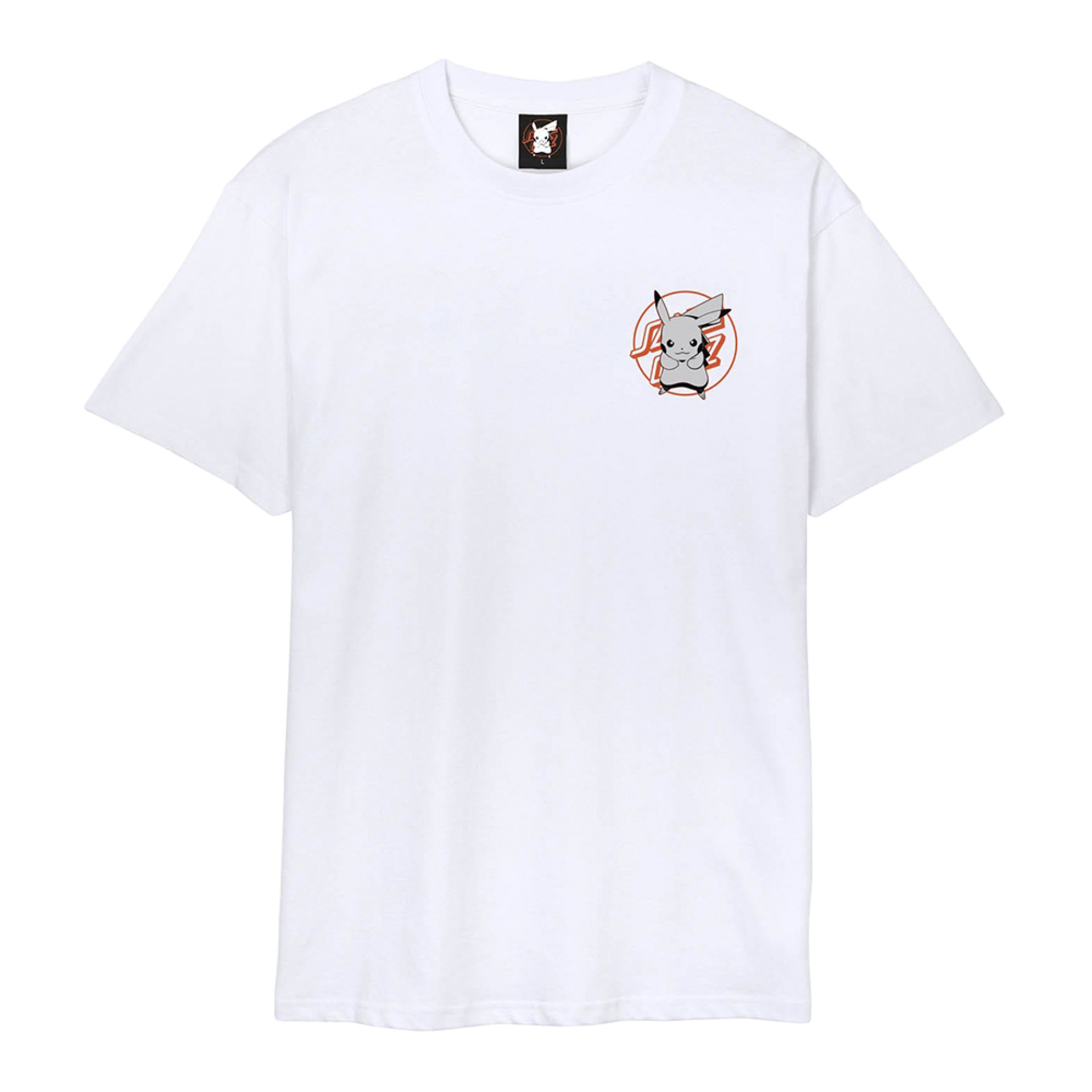 Santa Cruz T-shirt Sc Pikachu White