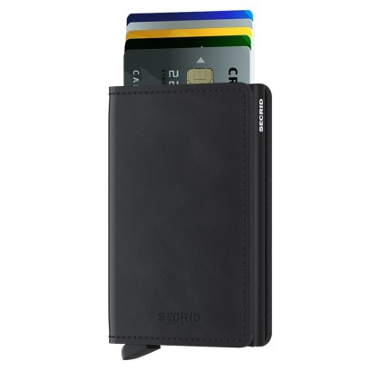 Carteira Secrid Slimwallet Vintage Black