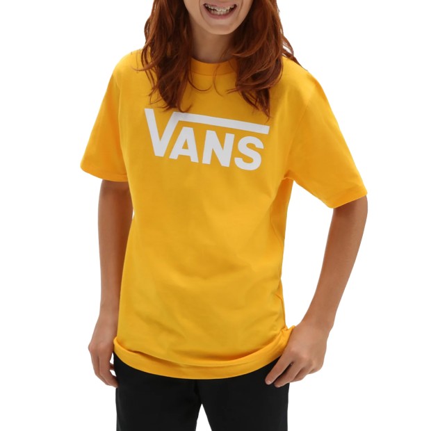 T-shirt Vans T-shirt By Classic Boys Old Gold Wht