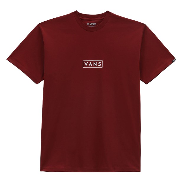 T-shirt Vans T-shirt Mn Classic Easy Box Syrah Whi