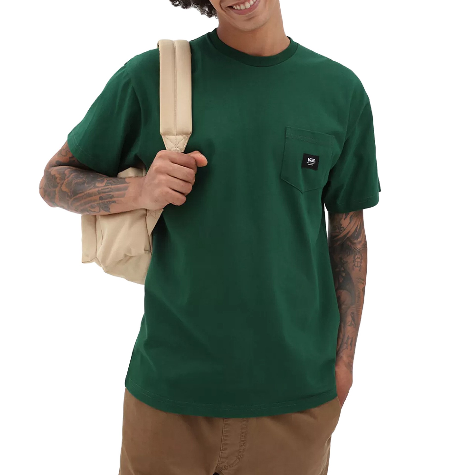 Vans T-shirt Mn Woven Patch Pocke Eden