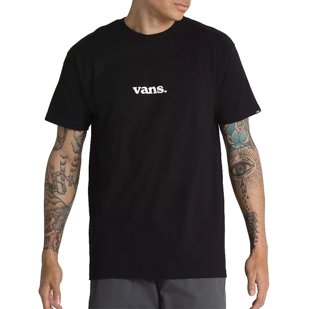 T-shirt Vans T-shirt Lower Corecase Ss Tee Black