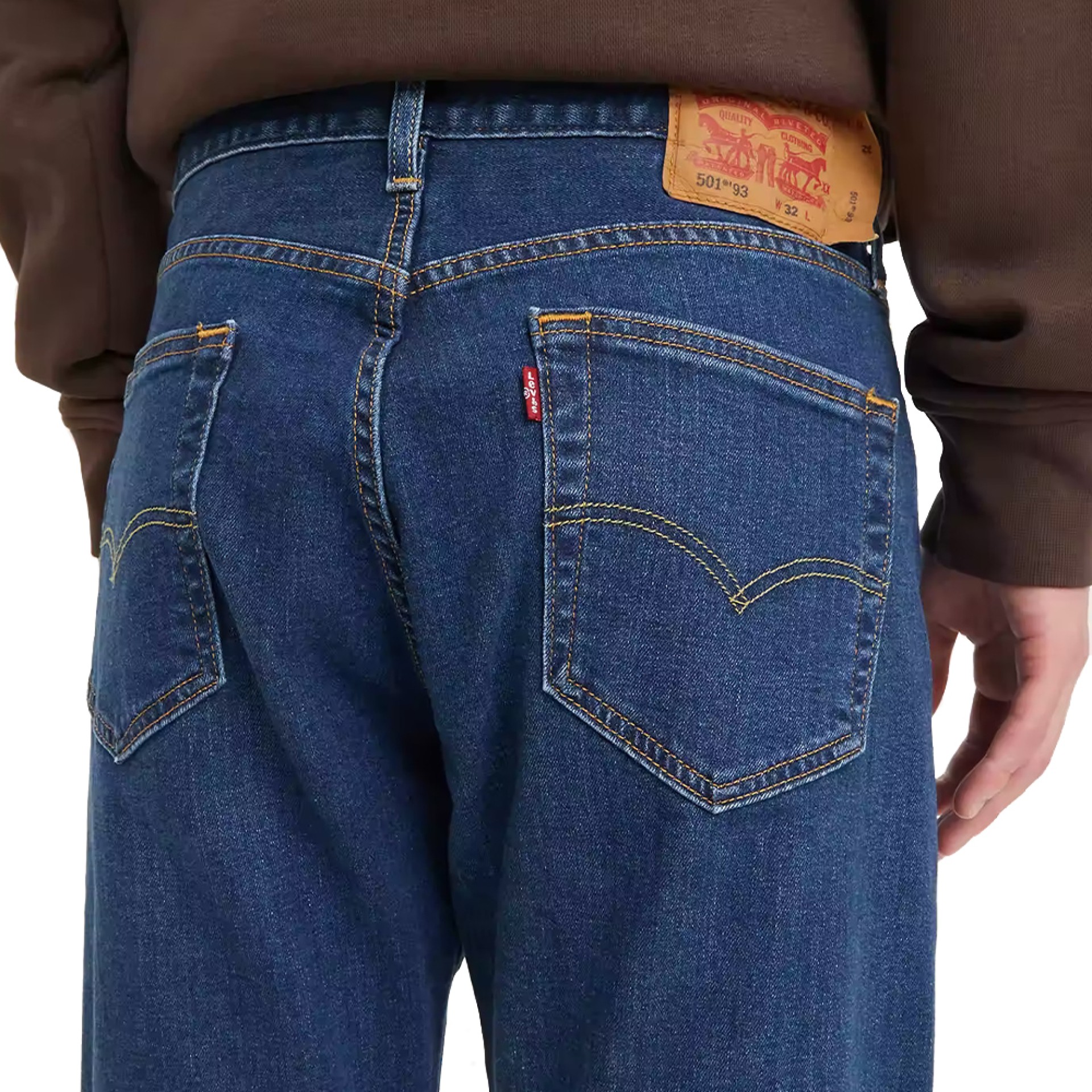 Levis Calça 501® 93 Crop Seventy Indigo St