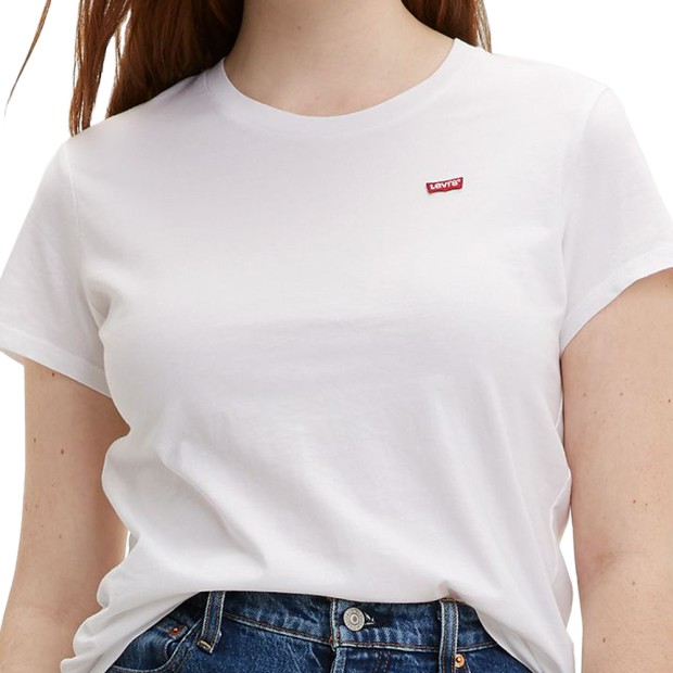T-shirt Levi`s T´shirt Perfect White Cn 100xx