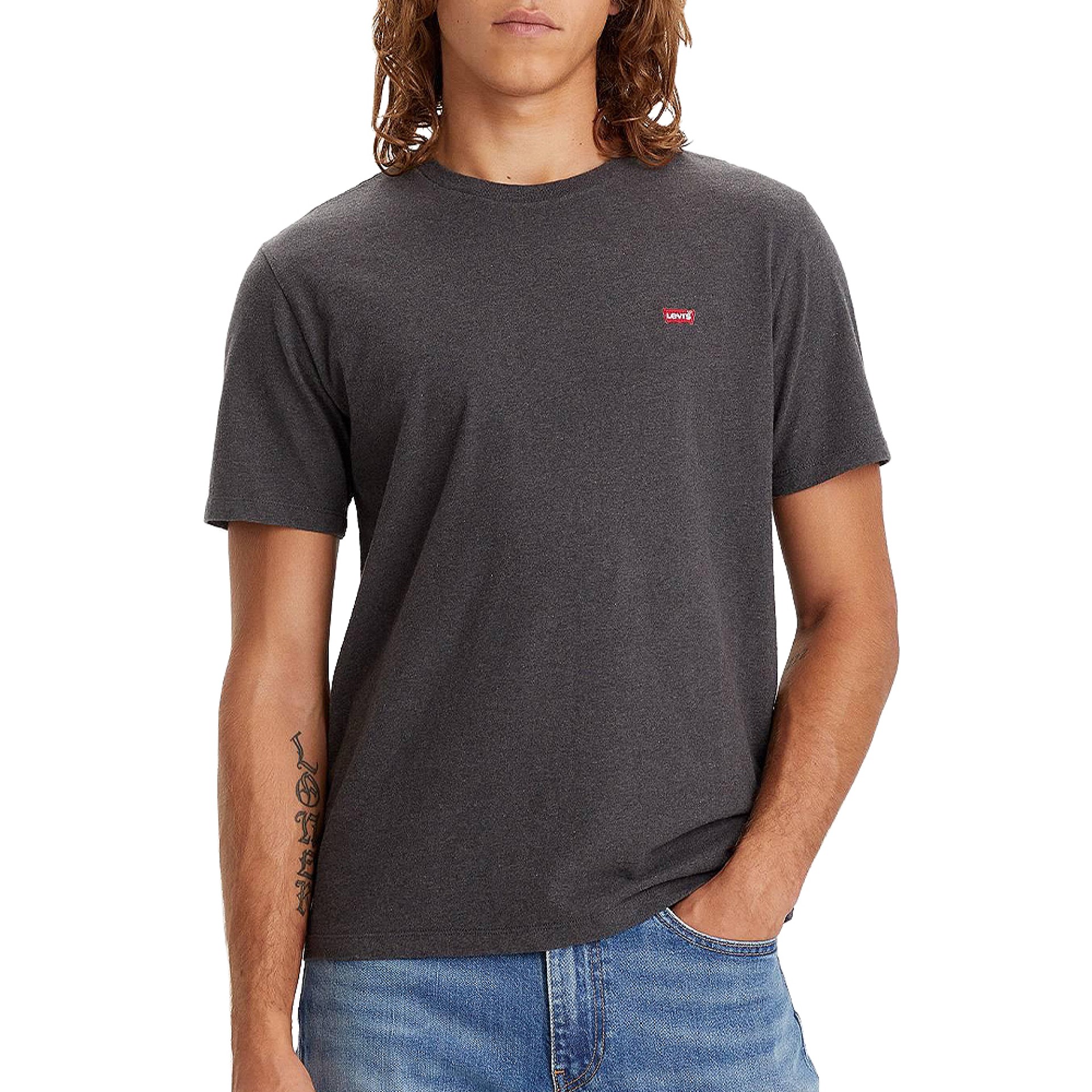Levis T-shirt Original Hm B65 Dark Gray