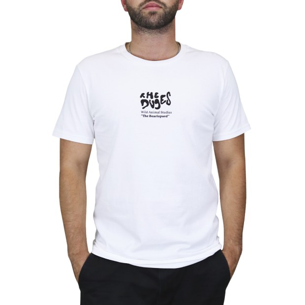 T-shirt The Dudes T-shirt Bearlopard Off White