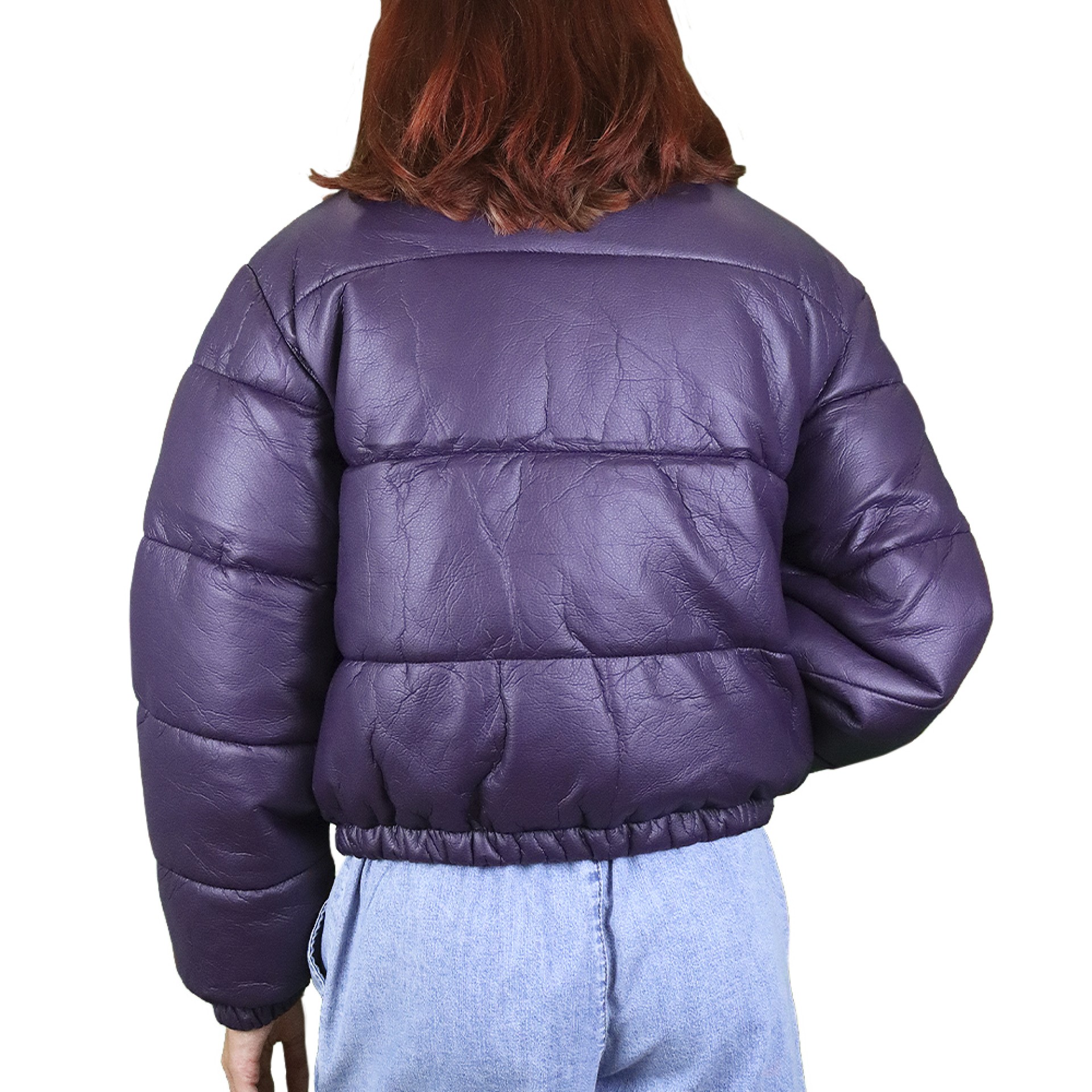 Jjxx Jxcline Faux Leather Purple Pennant