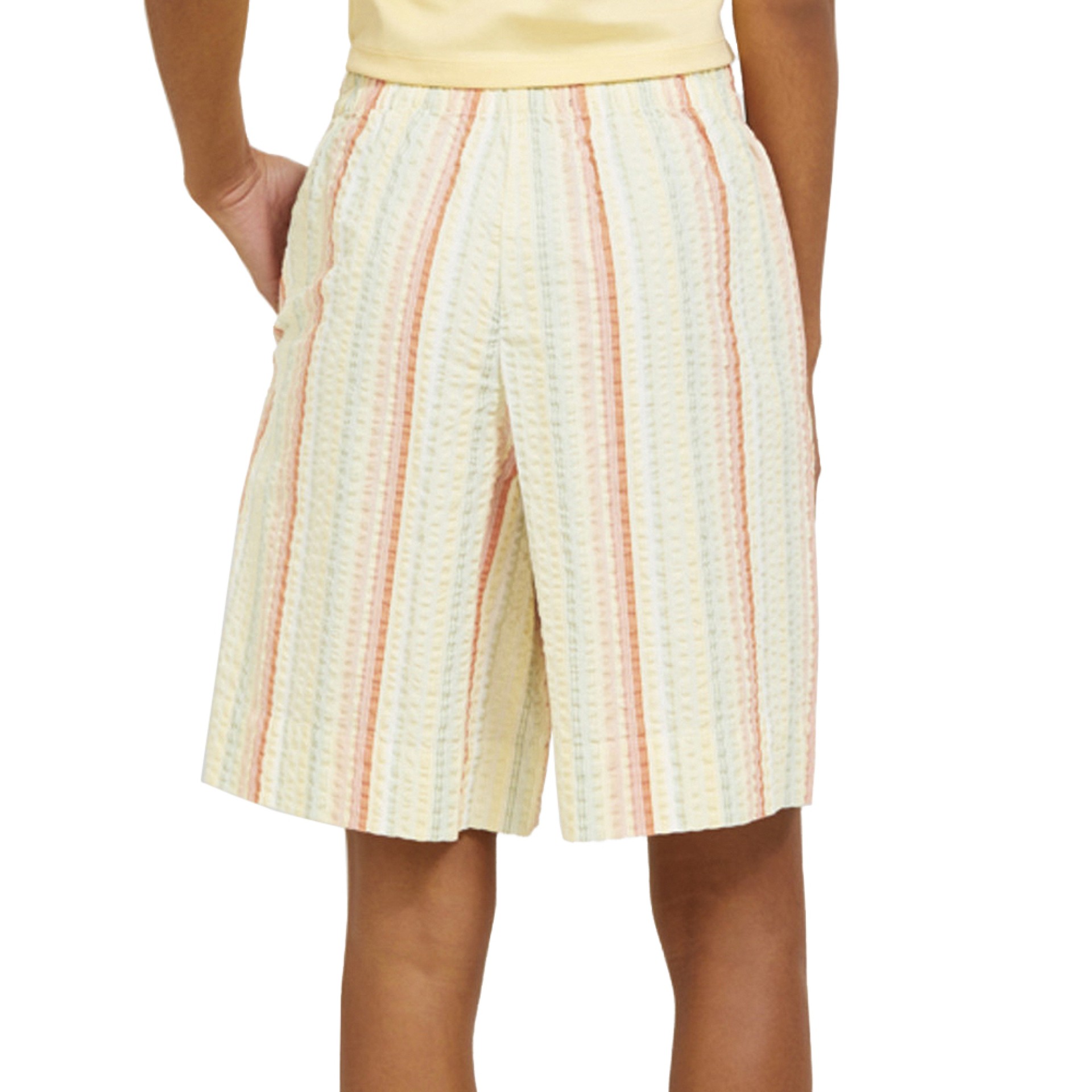 Jjxx Calçoes Liva Relaxed Seedpearl/stripp