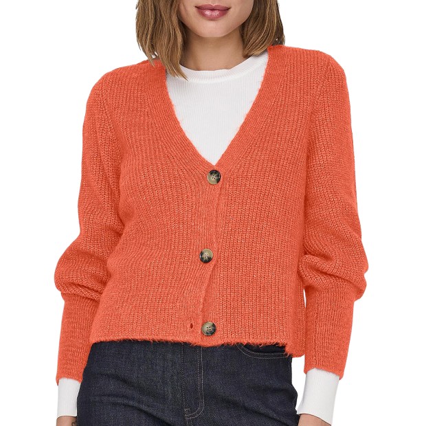 Casaco Only Casaco Clare L/s Cardigan Tigerlily