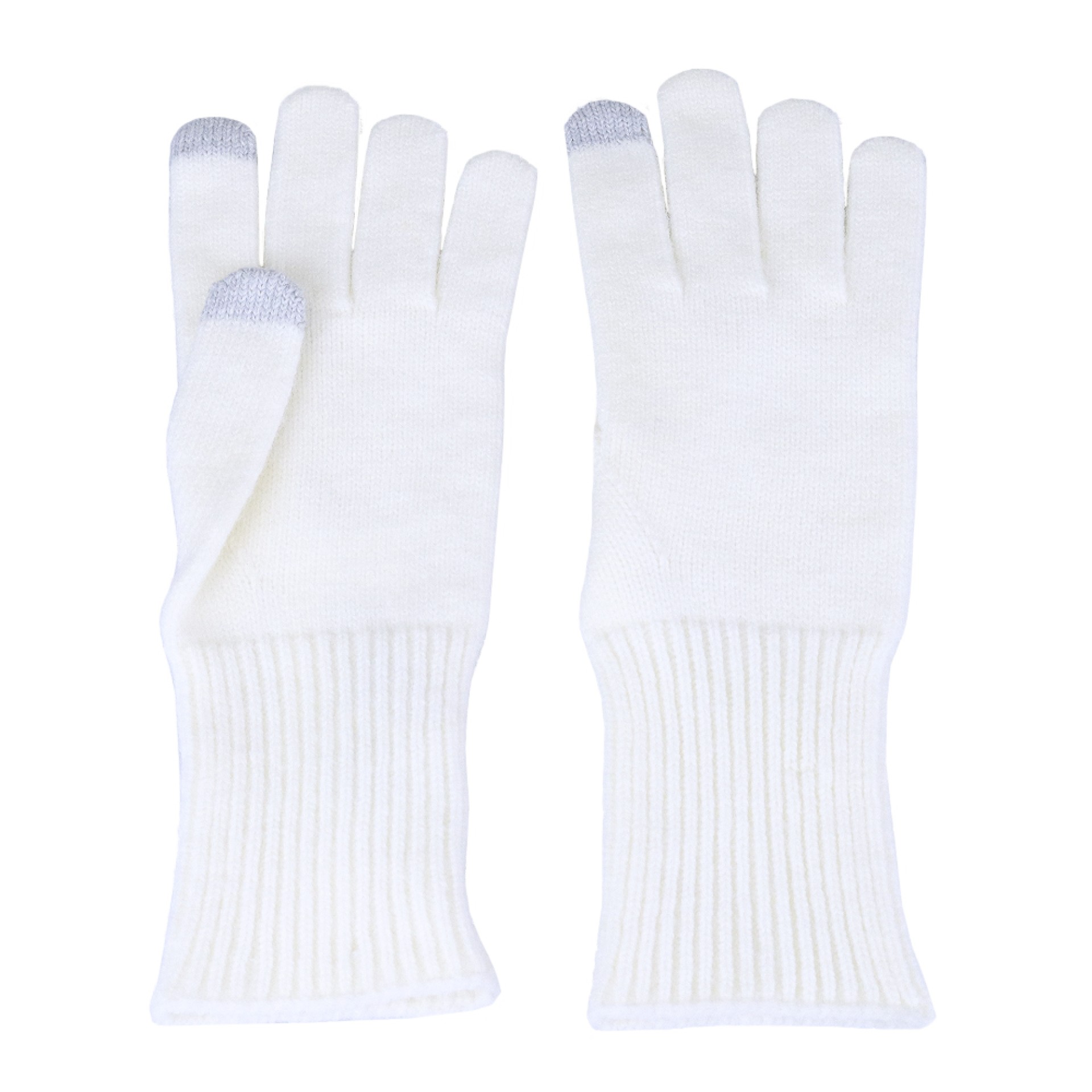 Luvas Only Astrid Knit Gloves Cloud Dancer