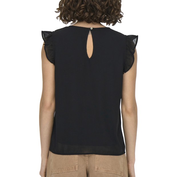 Blusa Only Blusa Ann Star Black