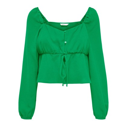 Blusa Only Blusa Nova Lux Cardi Top Kelly Green