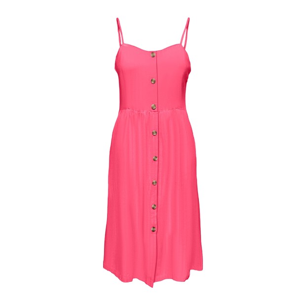 Vestido Only Vestido Luna Caro Strap Camillia Pink