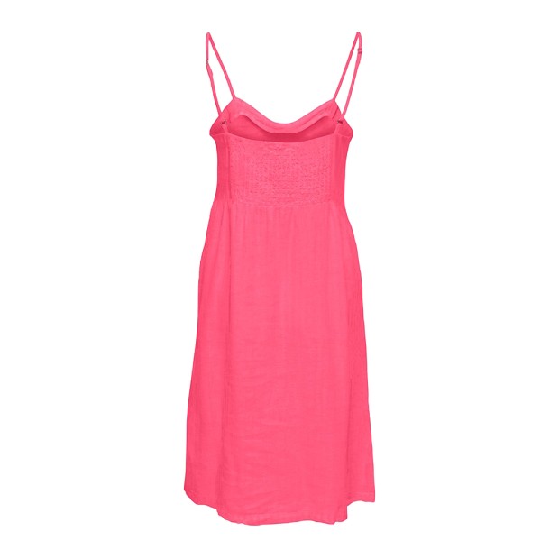 Vestido Only Vestido Luna Caro Strap Camillia Pink