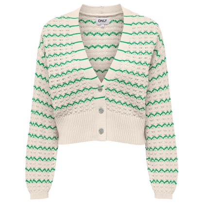 Casaco Only Casaco Lasa Ls V-neck Cardigan Green