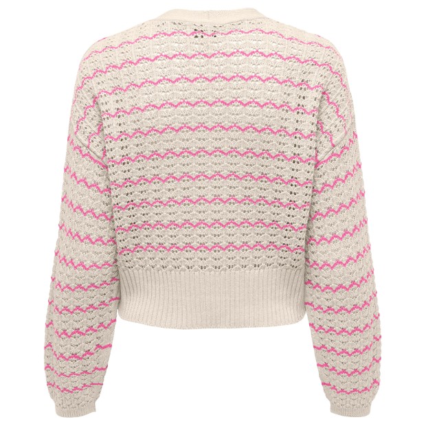 Casaco Only Casaco Lasa Ls V-neck Cardigan Birch