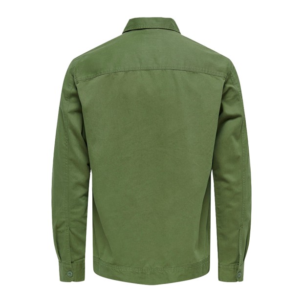 Camisa Only&sons Silvio Ls Pocket Overshirt Winte