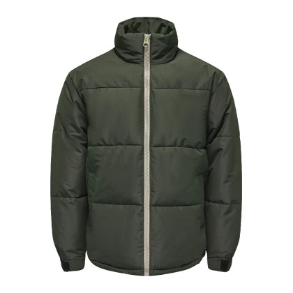 Casaco Only&sons Bluso Catch Puffer Otw Peat