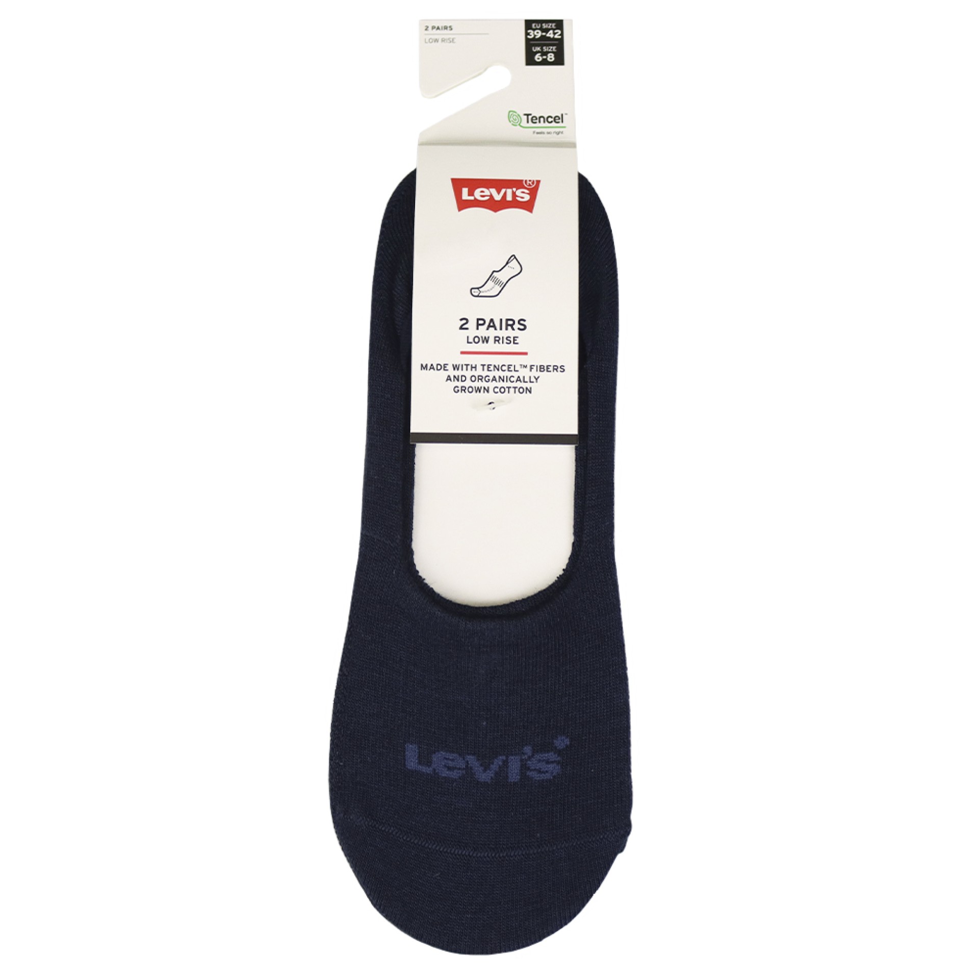 Meias Levi`s Meias Low Rise Tencel Org Navy