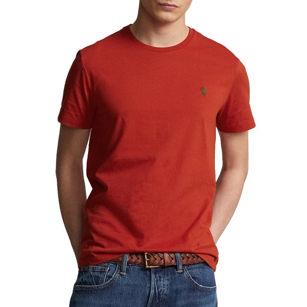 T-shirt Polo Ralph Lauren Tshirt M Classic Orange