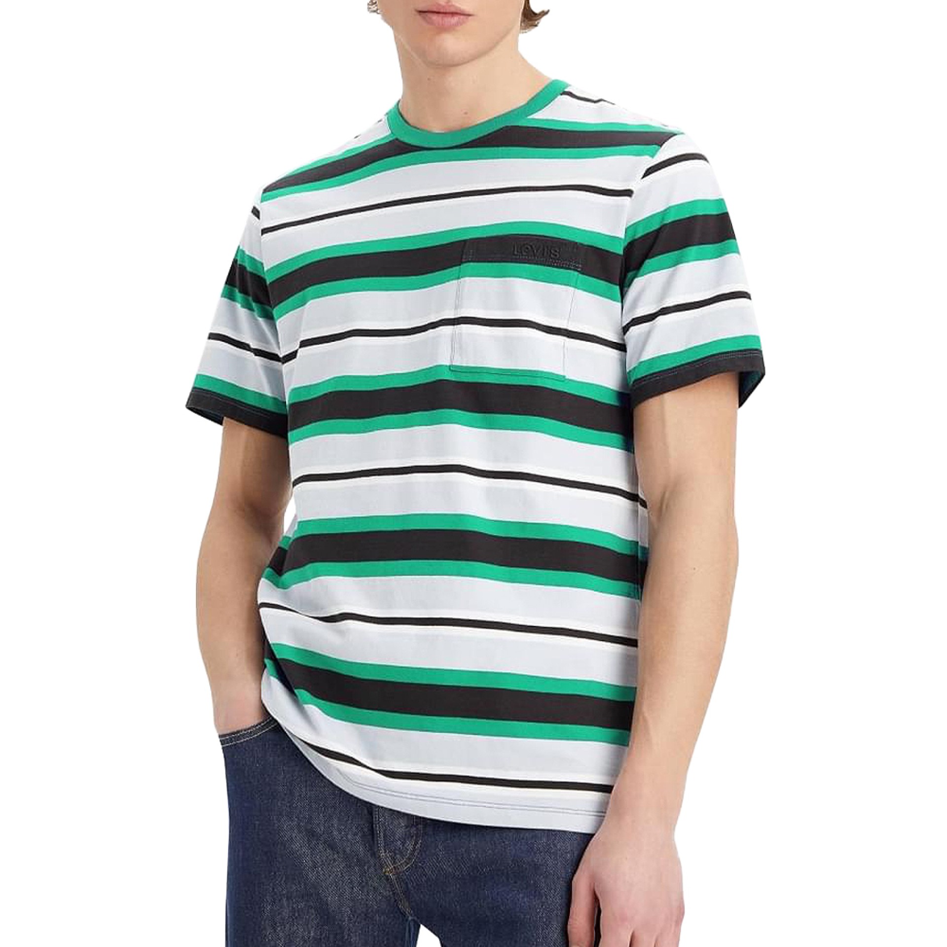 Levis T-shirt Ss Pocket Tee Rlx Dolphin St