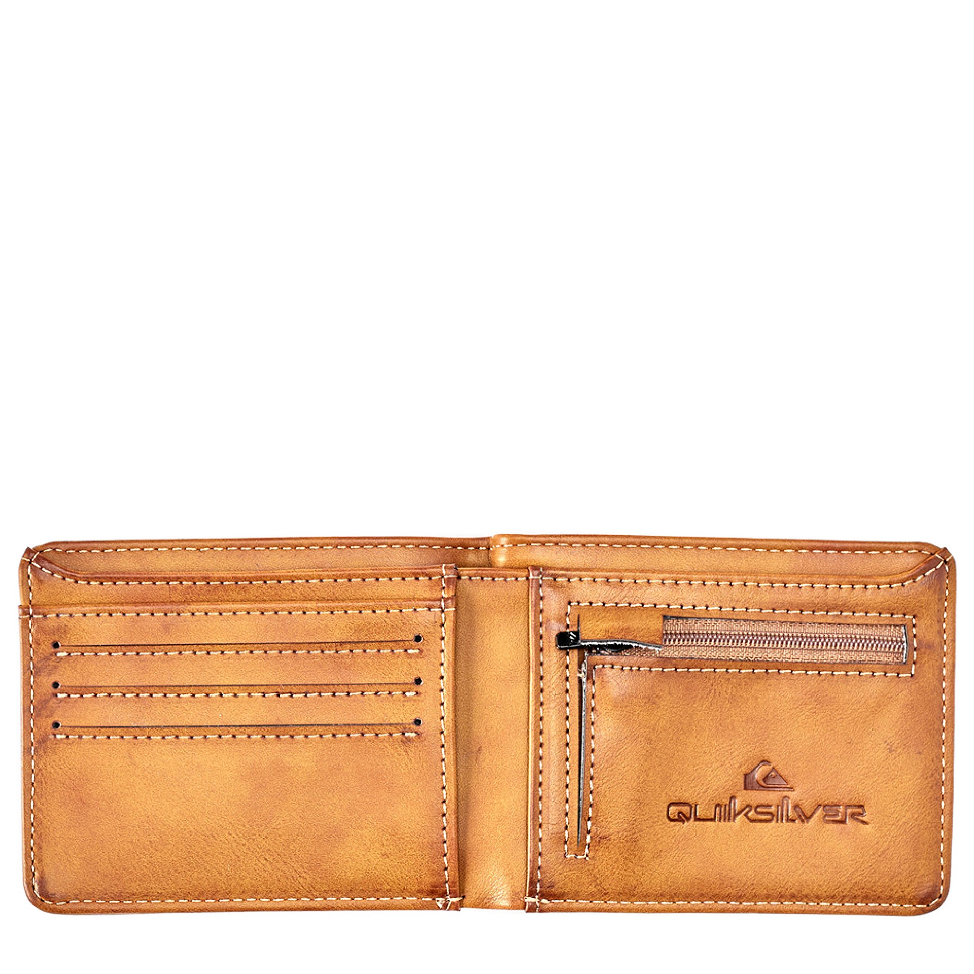 Quiksilver Carteira Slim Rays Chocolate Brown