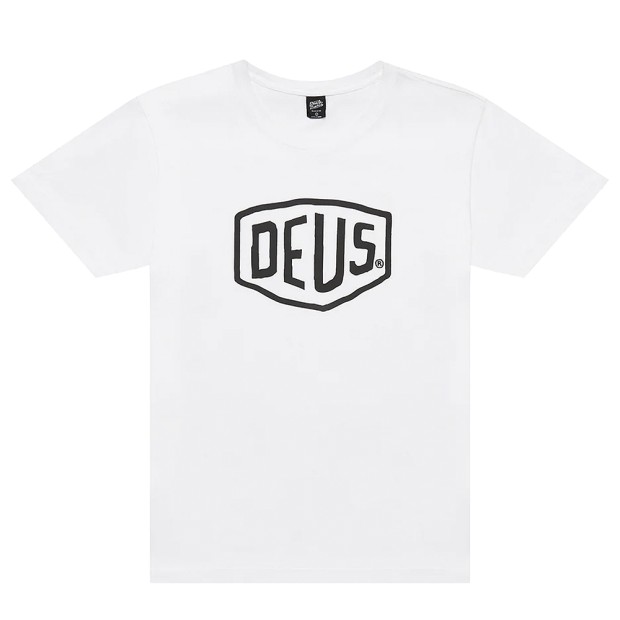 T-shirt Deus Ex Machina T-shirts Shield White