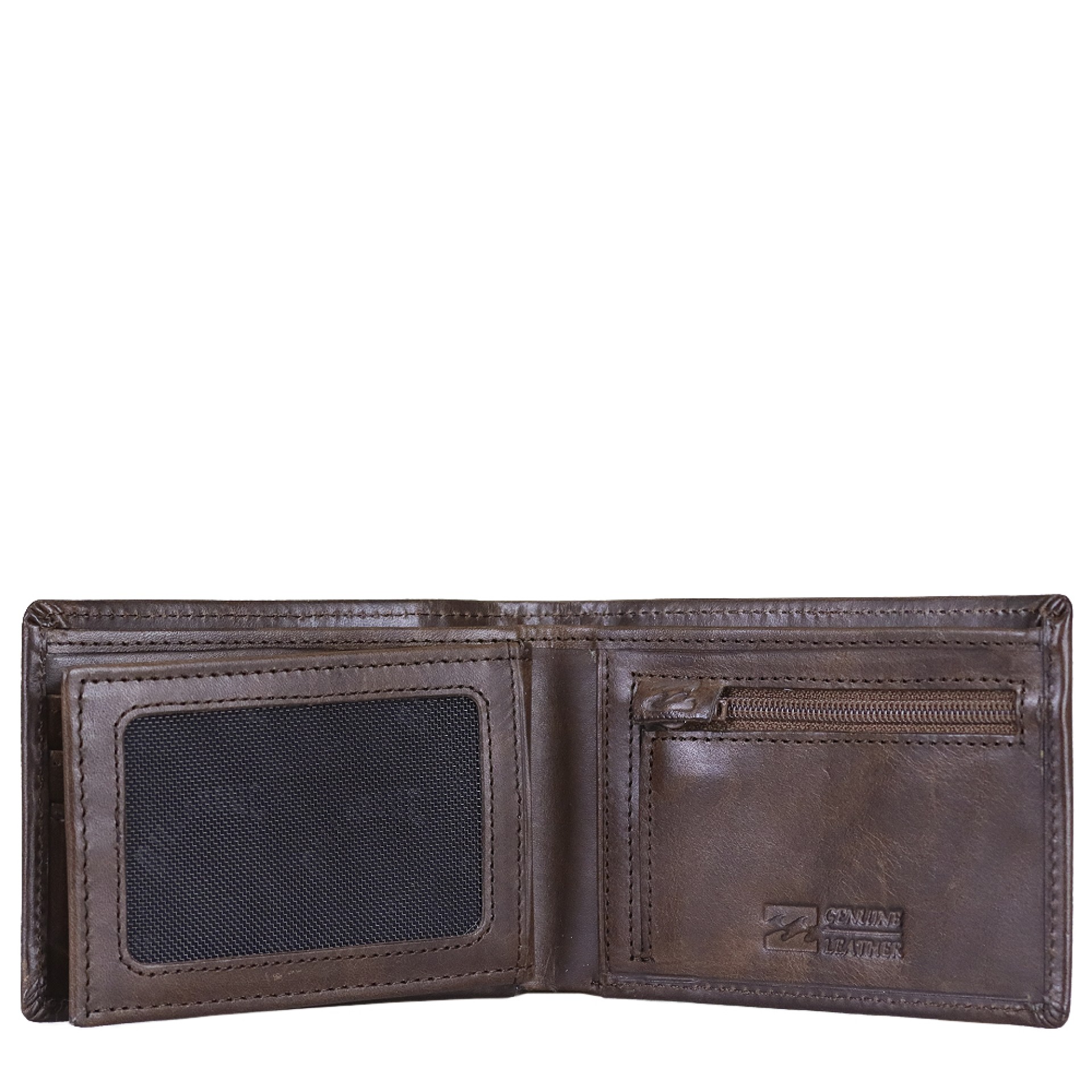 Billabong Carteira Pele Arch Leather Chocolate