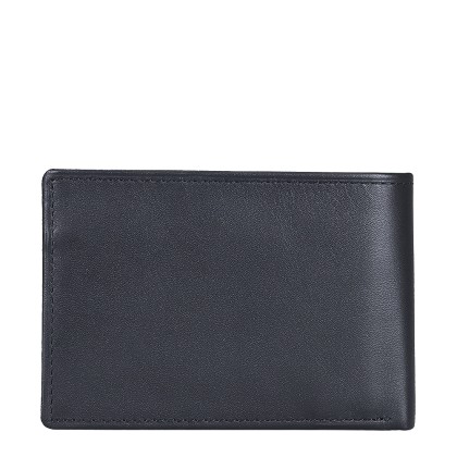 Billabong Carteira Pele Arch Leather Black Billabong Carteira Pele Arch Leather Black