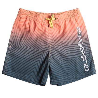 Cales De Praia Quiksilver Volleyshorts Warped Logo 14 Bsl