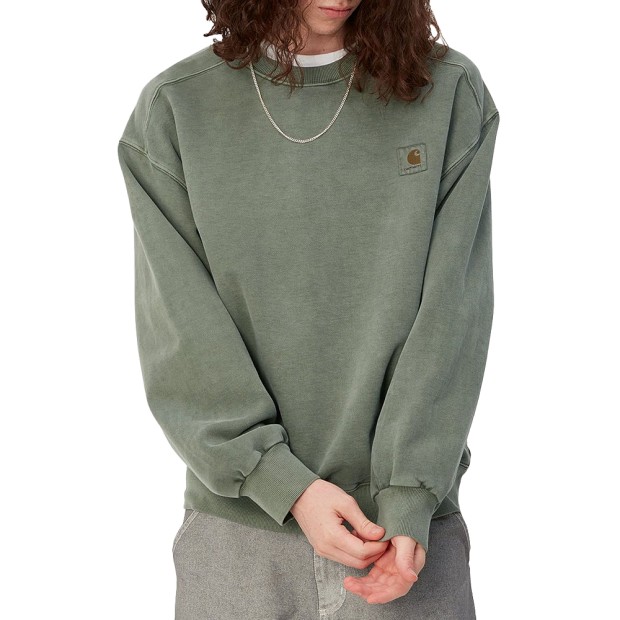 Sweat Carhartt Wip Sweat Vista Smoke Green