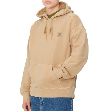 Sweat Carhartt Wip Hooded Nelson Sweat Dusty Bro