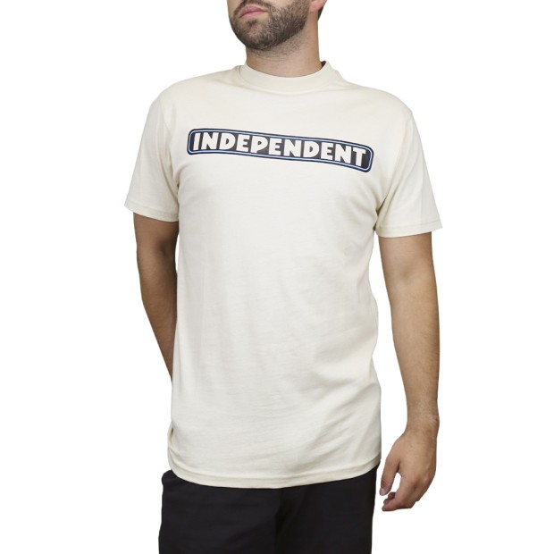 T-shirt Independent T-shirt Bar Logo Sand