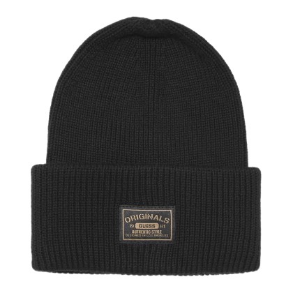 Gorro Guess Gorro Originais Label Beanie Jet Black