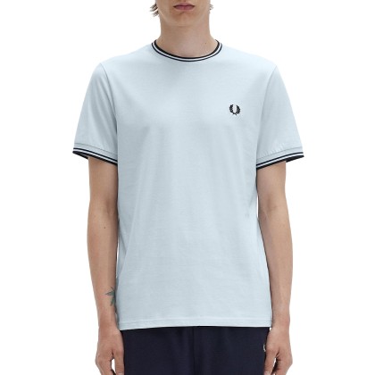 T-shirt Fred Perry T -shirt Twin Tipped Light Ice