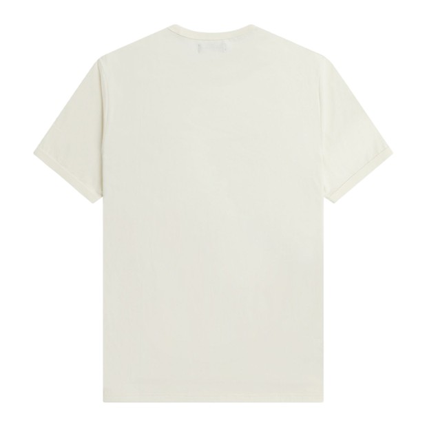T-shirt Fred Perry T -shirt Ringer Ecru