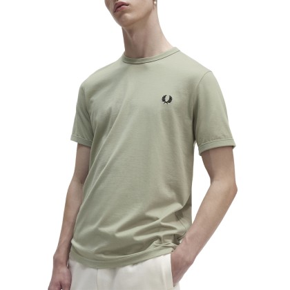 T-shirt Fred Perry T -shirt Ringer Seagrass