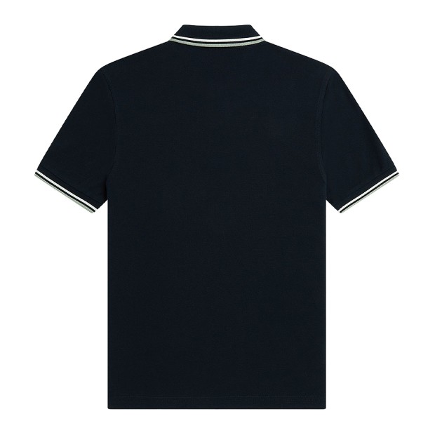 Polo Fred Perry Polo Twin Tipped Nvy/snwht/sgra