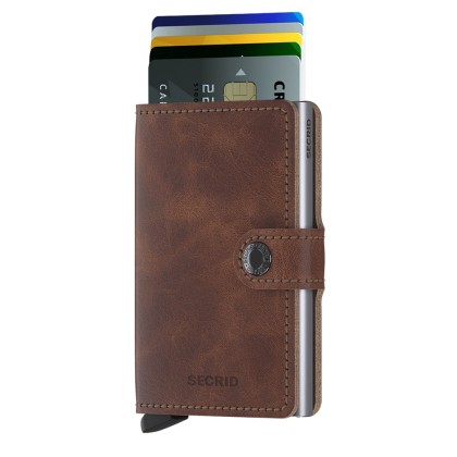 Portefeuille Secrid Miniwallet Vintage Brown